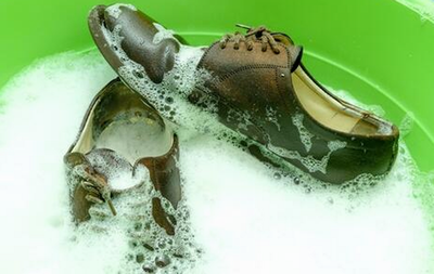 革靴の洗い方画像